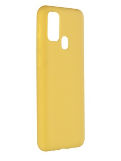 Чехол Pero для Samsung Galaxy M31 Liquid Silicone Yellow PCLS-0017-YW ПЕРО