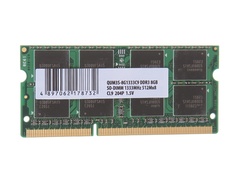Модуль памяти Qumo DDR3 SO-DIMM 1333MHz PC-10660 CL9 - 8Gb QUM3S-8G1333C9 / QUM3S-8G1333C9R