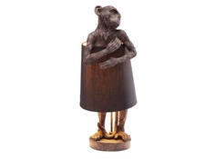 Лампа настольная monkey (kare) коричневый 23x56x23 см.