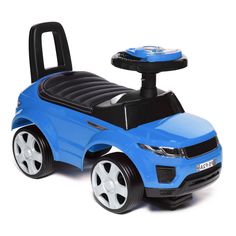 Каталка BabyCare Sport car кожаное сиденье, резиновые колеса