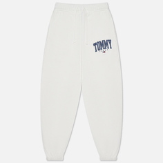 Женские брюки Tommy Jeans ABO Collegiate, цвет белый