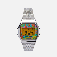 Наручные часы Timex x Coca-Cola T80, цвет серебряный