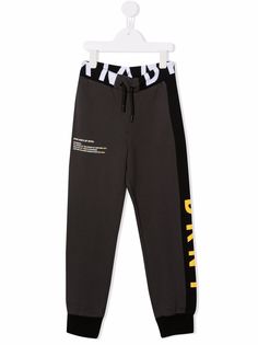 Dkny Kids спортивные брюки с логотипом