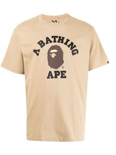 A BATHING APE® футболка с логотипом Bape