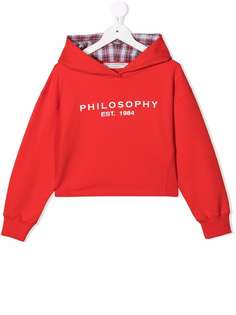 Philosophy Di Lorenzo Serafini Kids худи с логотипом