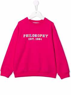 Philosophy Di Lorenzo Serafini Kids толстовка с логотипом