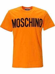 Moschino футболка с логотипом