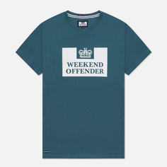 Мужская футболка Weekend Offender Prison AW21, цвет синий