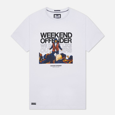 Мужская футболка Weekend Offender Bovver, цвет белый
