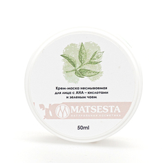 Matsesta, Крем-маска с зеленым чаем и AHA-кислотами, 50 мл