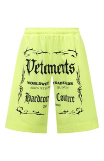 Хлопковые шорты VETEMENTS