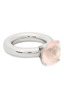 Кольцо cartoon ring с розовым кварцем Moonka