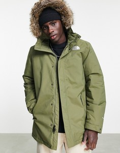 Зеленая куртка из переработанных материалов The North Face Zaneck-Зеленый цвет