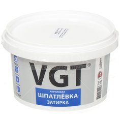 Шпатлевка-затирка акриловая VGT, 1 кг