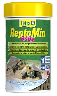 Корм Tetra ReptoMin Baby для молоди водных черепах, 100мл