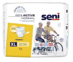 Впитывающие трусы Seni Active Normal Extra Large, 4 размер, 120-160см, 10шт.