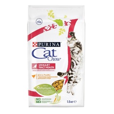 Сухой корм Cat Chow для взрослых кошек, для профилактики мочекаменной болезни, 1,5кг