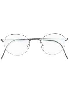 Lindberg очки в оправе округлой формы
