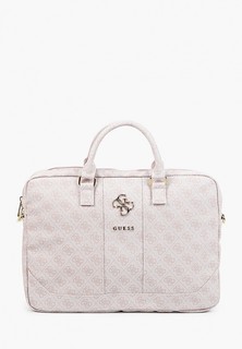 Сумка Guess 15", 4G Bag with Big metal logo Pink