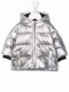 Givenchy Kids пуховик с капюшоном