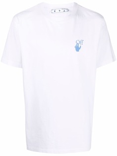 Off-White футболка с логотипом