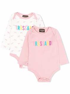 TRUSSARDI JUNIOR боди с логотипом