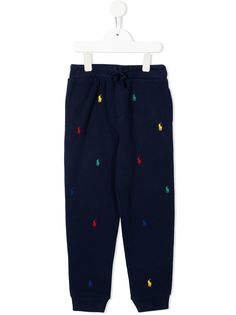 Ralph Lauren Kids спортивные брюки с вышивкой Polo Pony