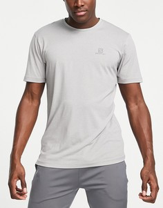 Серая футболка Salomon Agile Training-Серый
