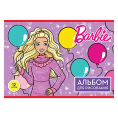 альбом А4 12л Priority Barbie