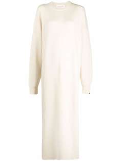 extreme cashmere длинное кашемировое платье-джемпер