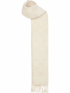 Fendi шарф Karl с жаккардовым логотипом
