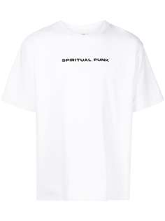 Liberal Youth Ministry футболка Spiritual Punk с надписью
