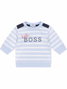 BOSS Kidswear джемпер в полоску