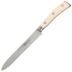 Нож кухонный Wuesthof, Ikon Cream White, универсальный, кованая сталь, 14 см, рукоятка пластик, 4126-0 WUS