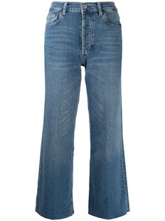 Boyish Jeans расклешенные укороченные джинсы Donna