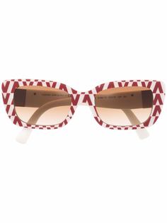 Valentino Eyewear солнцезащитные очки Roman Stud