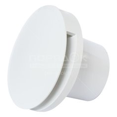 Вентилятор вытяжной настенный, Europlast, установочный диаметр 100 мм, 15 Вт, 100 м3/час, Е-extra, EAT100