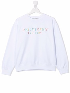 Philosophy Di Lorenzo Serafini Kids толстовка с логотипом