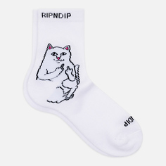 Носки RIPNDIP Lord Nermal Mid, цвет белый, размер 40-46 EU