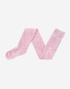 Розовые меланжевые колготки для девочки Gloria Jeans
