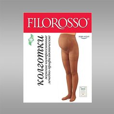 Колготки женские FILOROSSO 40 DEN лечебно-профилактические, для беременных, черные