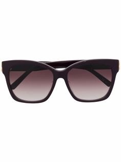 Balenciaga Eyewear солнцезащитные очки в квадратной оправе