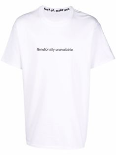 F.A.M.T. футболка с принтом Emotionally Unavailable