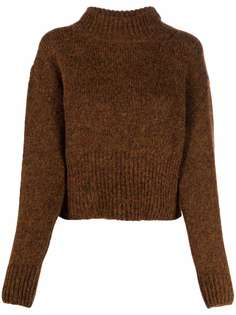 Paloma Wool свитер в рубчик с высоким воротником