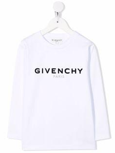 Givenchy Kids футболка с логотипом