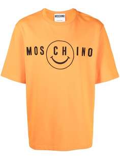 Moschino футболка с логотипом