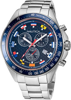 Швейцарские наручные мужские часы Nautica NAPOBF122. Коллекция Ocean Beach