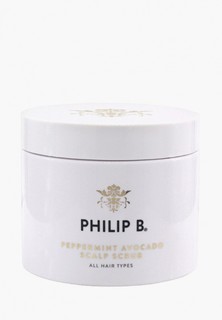 Скраб для кожи головы Philip B. Peppermint Avocado Scalp Scrub, 236 мл