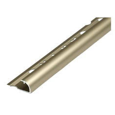 Закладки для плитки металлические профиль для плитки алюминиевый наружный, 12х2700 мм, бронза Лука
