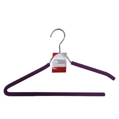 Вешалки для одежды вешалка для брюк и рубашек, металл с покрытием PVAC, 40 см, в асс-те